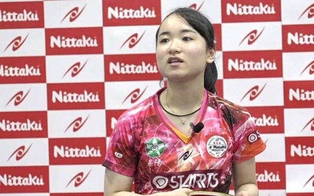 伊藤美誠 21日誕生日「18歳は自分で作り出して華にしていきたい」抱負を語る