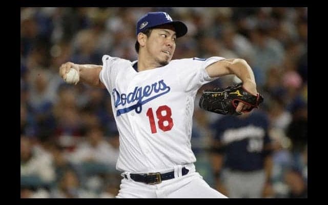 【MLB】前田健太、リーグ優勝決定S第4戦は3球リリーフ　1/3回を1安打もPS4戦連続無失点