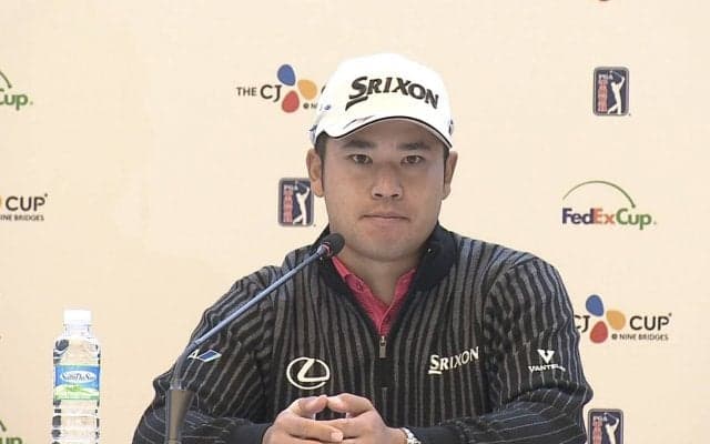 CJカップ初出場の松山英樹「楽しみにしていた」公式記者会見