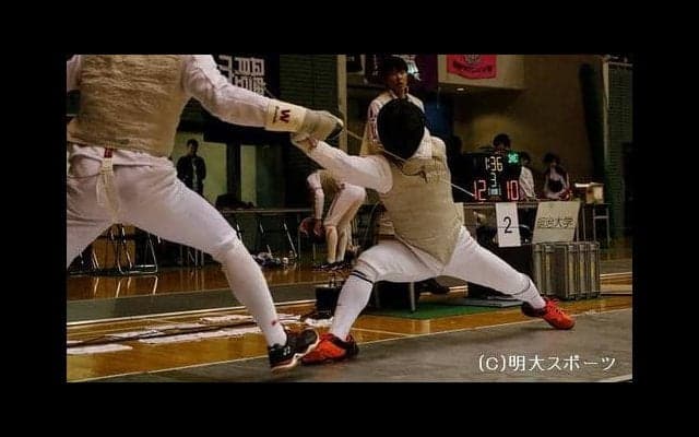 男子フルーレ　つかんだインカレ出場権／関東学生選手権