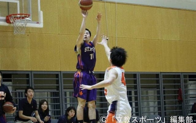 【バスケットボール部】勝利の女神は立大に微笑まず　まさかの逆転負け