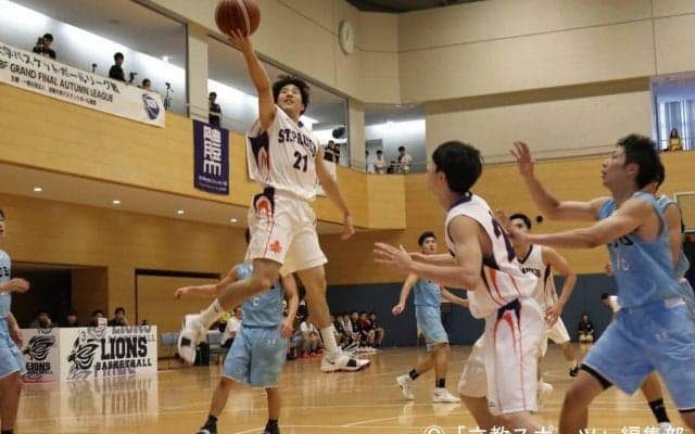 【バスケットボール部】残り２分の逆襲、食い止められず