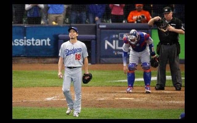 【MLB】前田健太、痛恨暴投でPS初失点　ブルワーズに“逆王手”かけられ3勝3敗で第7戦へ