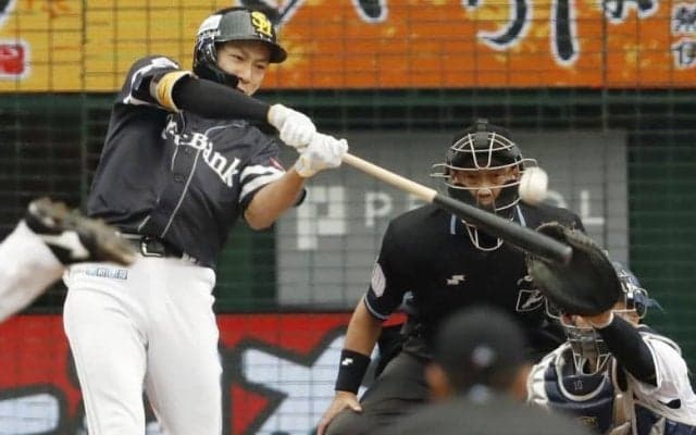 これぞ4番の働き！福岡ソフトバンク・柳田が流れを呼び込む先制弾！