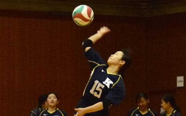 【バレーボール部女子】　ストレート勝利で最終戦に追い風