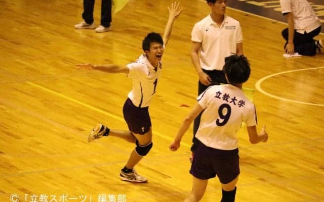 【バレーボール部】怒涛の５連勝で花道を飾る　武部「最高でした」