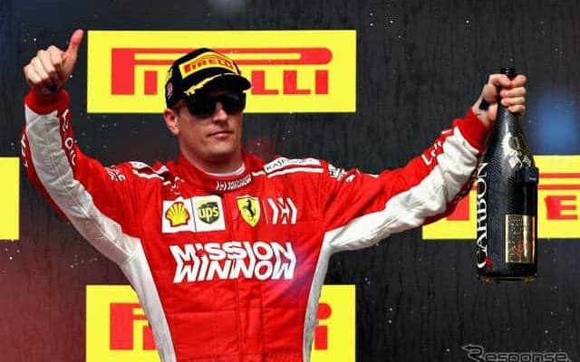 【F1 アメリカGP】ライコネンが5年ぶりの優勝、ベッテル意地の４位でハミルトンのタイトル決定を阻止