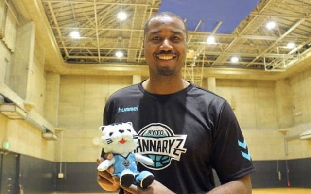 京都ハンナリーズのサイモンがリーグ最強スコアラー候補に名乗り「期待に応える」