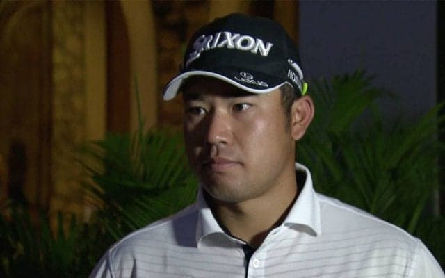 松山英樹「少しでも上位に食い込めれば」大会前インタビュー