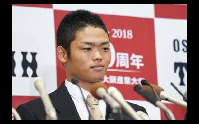 【ドラフト】大阪桐蔭・根尾、地元中日の1位指名に感謝　「何か縁があると思います」
