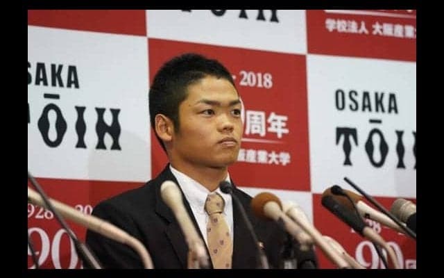 【ドラフト】岐阜出身の根尾、中日には「縁がある」　4球団が1位指名「ホッとした」