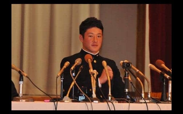 【ドラフト】ハム単独指名の吉田輝星　根尾&藤原を「プロの舞台では抑えたい」