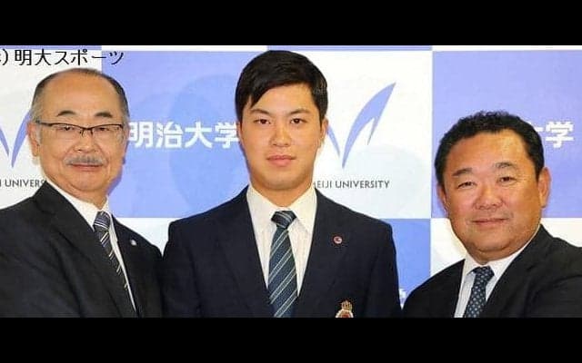 渡辺佳が楽天から６位指名を受ける！／ドラフト会議