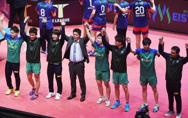 卓球新リーグ・Tリーグついに開幕！歴史的初勝利は水谷、張本擁するKM東京