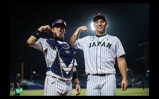 【侍U-23代表】稲葉監督采配ずばり！　社会人・原澤が初先発で3打点「よく打ってくれた」