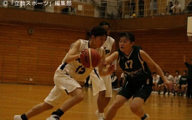 【女子バスケットボール部】止まらない勢い 入れ替え戦への切符をその手に