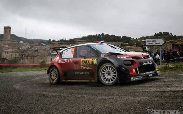 【WRC 第12戦】スポット参戦の元王者ローブが通算79勝目…トヨタ勢は6-7-8位、メーカー首位キープで最終戦へ