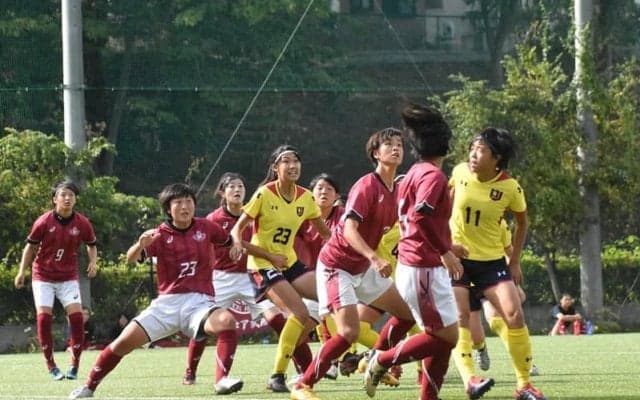 【ソッカー（女子）】大学リーグ第８節　ライバル相手に勝ち点奪取　スコアレスドローも１部残留決定！　インカレにも前進　早大戦