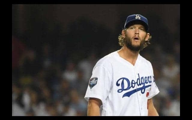 【MLB】「30歳にして価値は下落」-米名物コラムニストがカーショーにド軍残留を提言