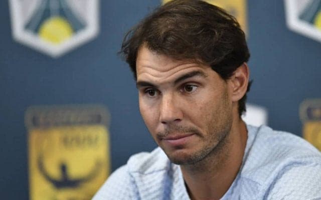 ナダルが腹部の怪我でパリ大会欠場。最終戦出場は「わからない」[ATP1000 パリ]