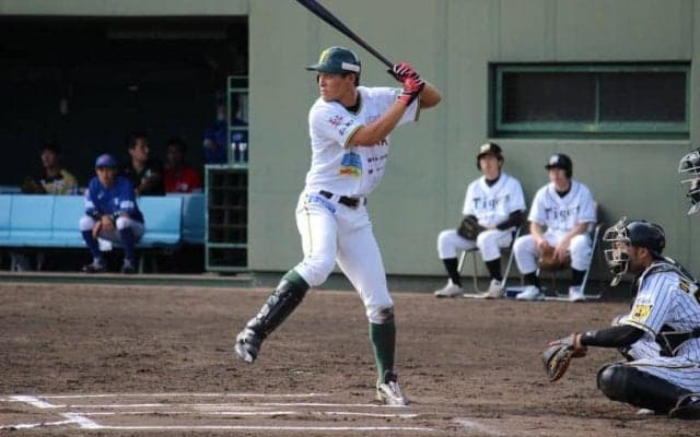 描く弾道は柳田級！変貌遂げる未完のスラッガー　海老原一佳（富山GRNサンダーバーズ）