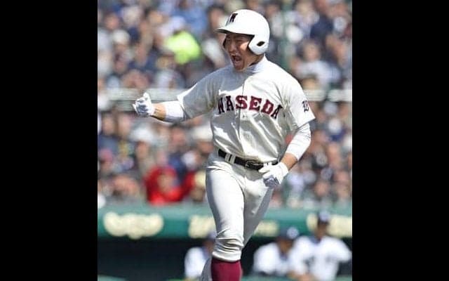 清宮を追う　右の長距離砲が熟考してプロ決断　野村大樹（早稲田実）