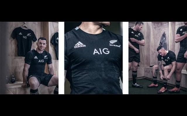 アディダス、オールブラックスの最新ユニフォーム発表…業界初となるウーブンテクノロジー採用