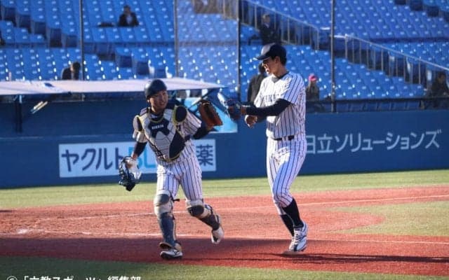 【野球部】フレッシャーズの秋だ！神宮で読“書”ジャイアントが魅せた