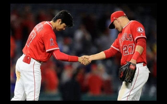 【MLB】「この男は全てを持っている」-トラウトが改めて明かした大谷翔平の衝撃