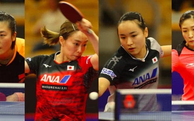 【卓球】石川・伊藤が準々決勝で中国の“大黒柱”と今夜対戦＜スウェーデンOP2018女子＞