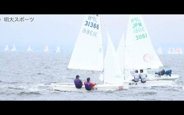 課題と収穫残る　スナイプ級15位／全日本学生選手権