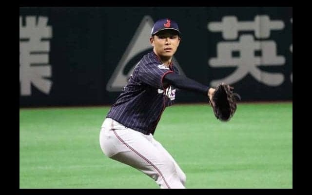 【侍ジャパン】初招集でいきなり台湾戦先発の中日・笠原「緩急を使って抑えていく」
