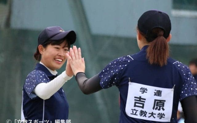 【ソフトテニス部女子】法大、明大にストレート勝ちし、秋季六大学戦優勝！