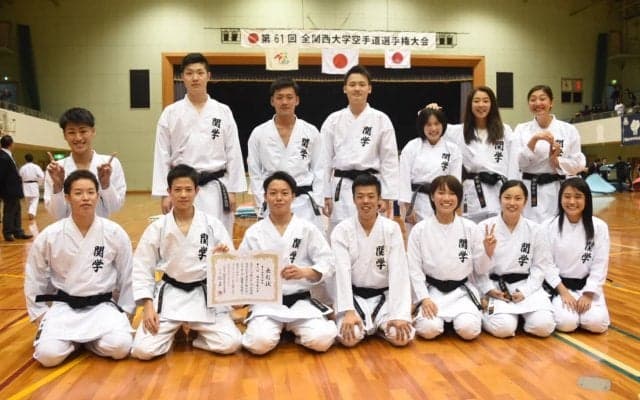 【空手道部】 男女組手競技で全国大会出場決定！