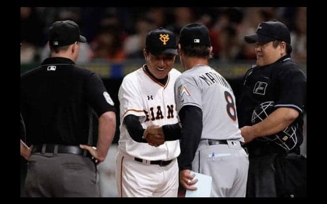 船出の原巨人、初回に坂本が痛恨の送球エラー、MLB選抜に2点先制許す