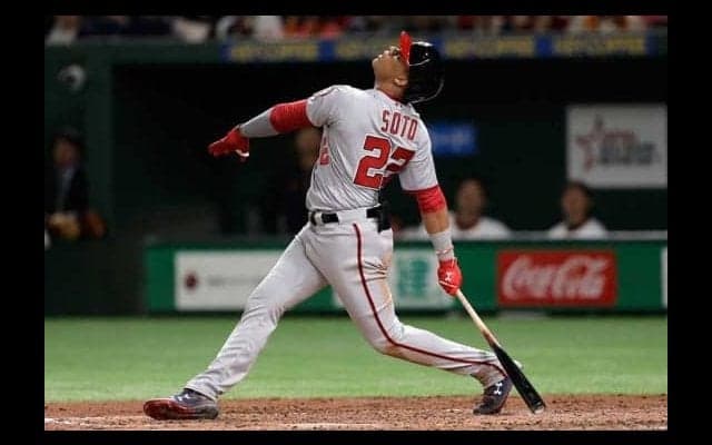MLB選抜マッティングリー監督、ソトの天井直撃打に「ラッキーな二塁打だった」