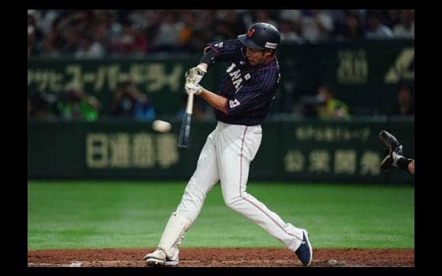【日米野球】侍ジャパン打線が大爆発！　2桁安打＆2桁得点でMLBを圧倒　柳田4安打4打点！