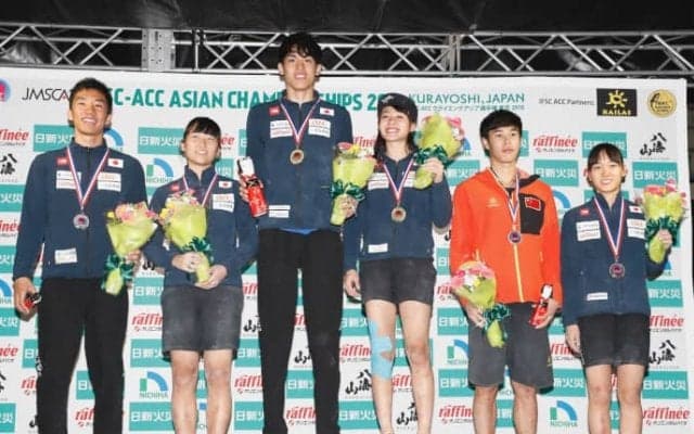楢崎明智、伊藤ふたばが国際大会初優勝！／アジア選手権倉吉2018【ボルダリング】