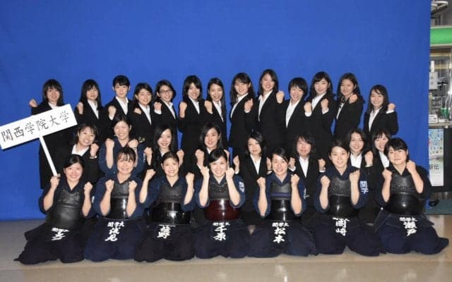 【剣道部女子】 全日本で無念の１回戦敗退も、４年生感謝の引退