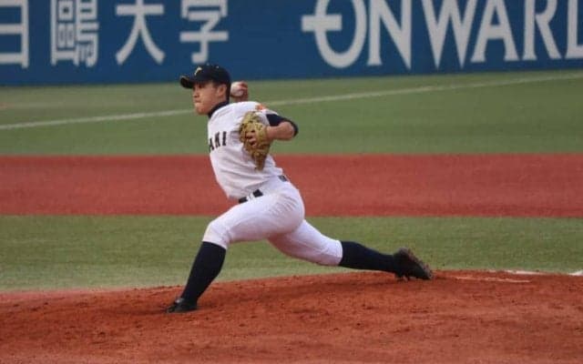 背番号17、最速127キロの太田が8回までノーヒットノーランの快投！札幌大谷が決勝進出【明治神宮大会 準決勝　筑陽学園高 - 札幌大谷高】