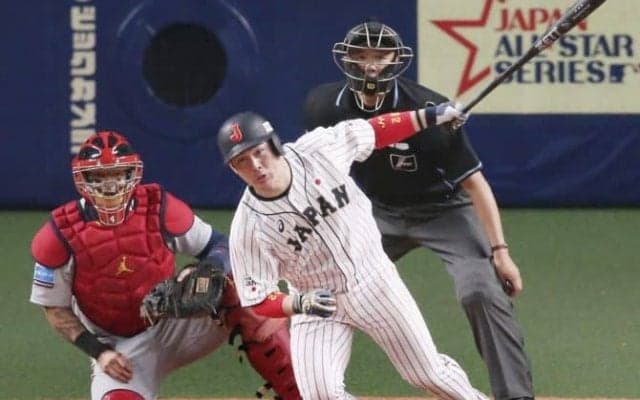 “キャノン”甲斐が２安打２打点！侍ジャパンを連夜の逆転勝利に導く！