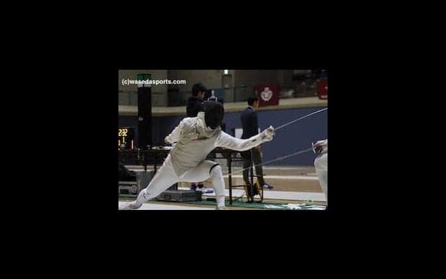 松山、2年ぶりのインカレ制覇！女子フルーレ個人３人入賞！