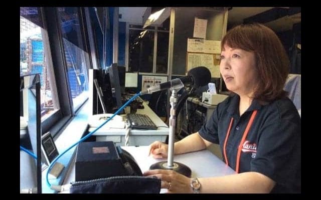 ロッテ名物アナ谷保さんが国際試合デビュー　現地のファンからも好評「特別なもの」