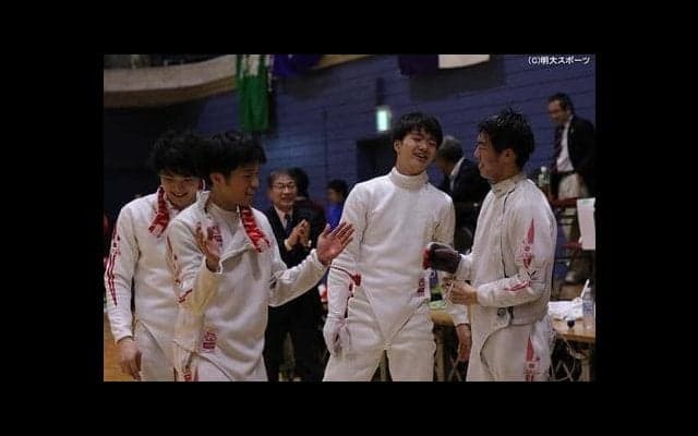 女子エペは無念のベスト８敗退　男子エペは関西王者から金星／全日本大学対抗選手権