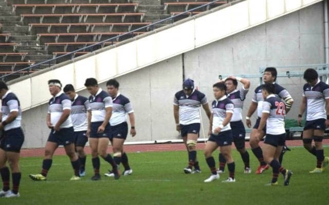【ラグビー部】 京産大に０－５２で連敗を喫する