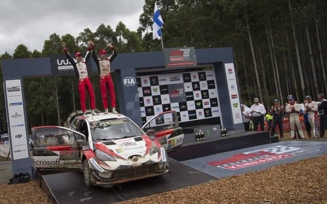 【WRC 最終戦】ラトバラ優勝、復帰2年目のトヨタが19年ぶりのメーカー王座を獲得…個人王座はオジェが6連覇