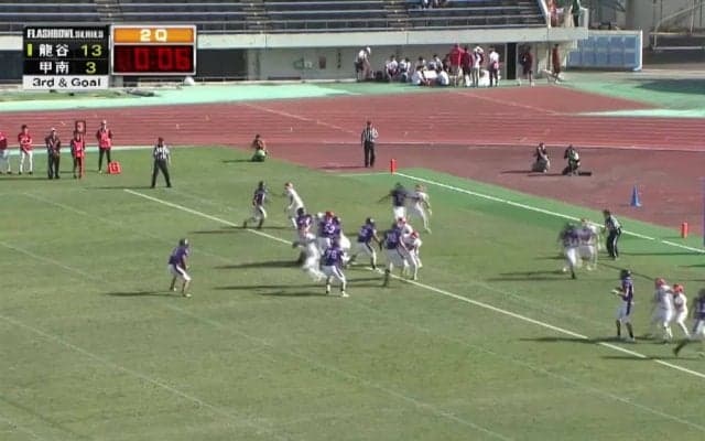 龍谷大学 vs 甲南大学(万博記念競技場)