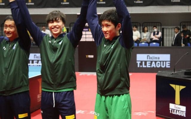 【卓球・Tリーグ】KM東京初のホームは“マイティー戦”　最後に決めた“ハリパンチ”＜11/17KM東京vs彩たま＞
