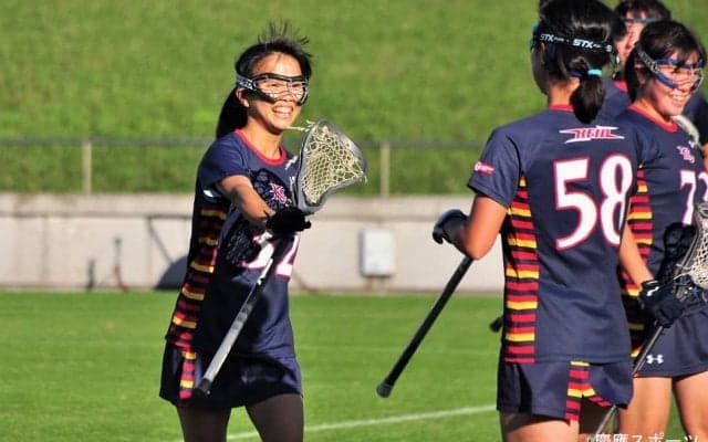 【ラクロス（女子）】東海王者に２桁得点の圧勝！学生日本一が目前に／全日本大学選手権大会　準決勝　愛知学院大戦