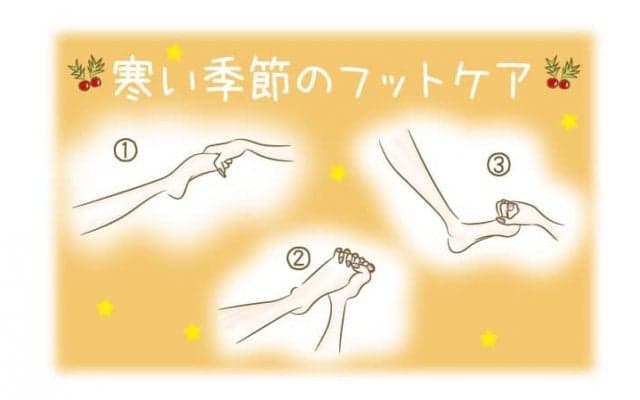 睡眠前のおすすめフットケア②